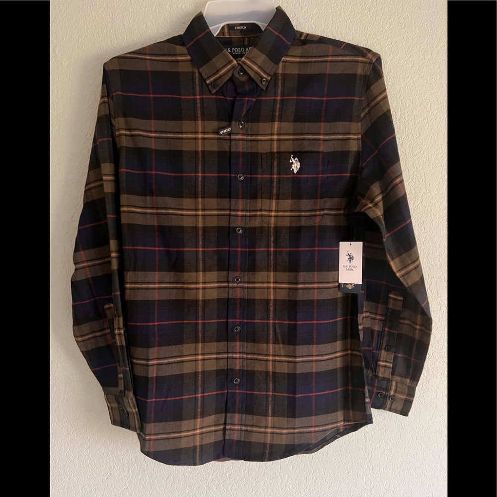 U.S. Polo Assn. Men's Long Sleeve Button Down